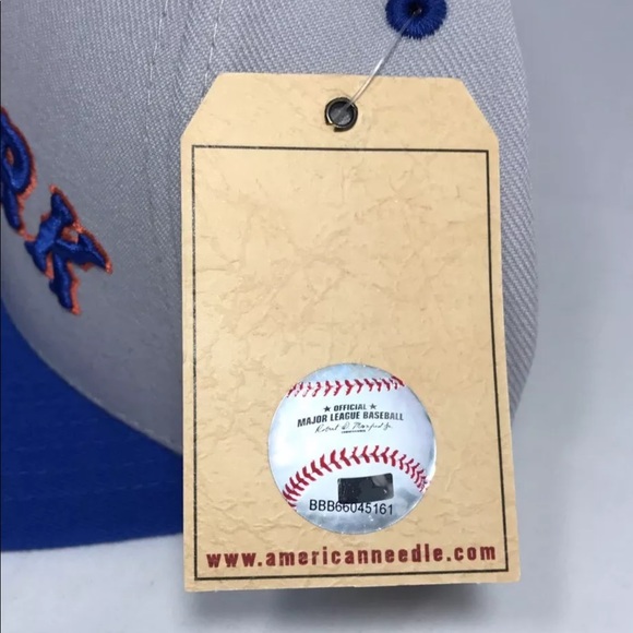 American Needle New York Met Snapback Baseball Hat - Picture 6 of 7